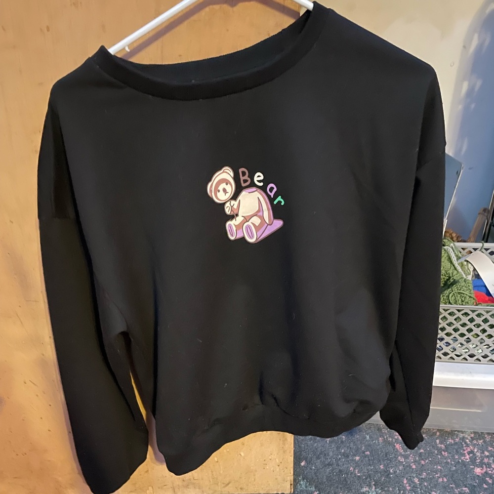Black bear hoodie